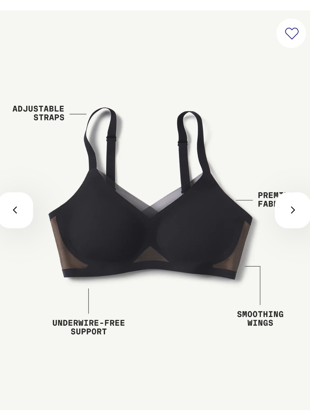 Honeylove CrossOver Bra Smooth Black Wireless Support Bra 2X - Picture 17 of 17